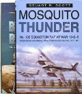 Book cover of Battle-Axe Blenheims / Mosquito Thunder - No. 105 Squadron RAF at War 1940-1 / 1942-5 by SCOTT, Stuart R. 